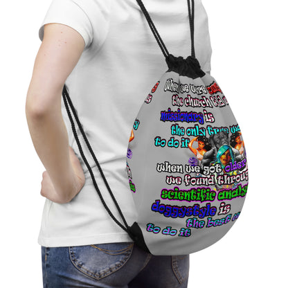 doggystyle - Drawstring Bag (light grey)