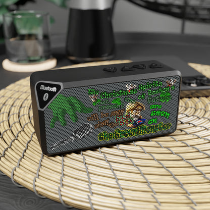 christmas spirits of boston - Jabba Bluetooth Speaker (dark grey)