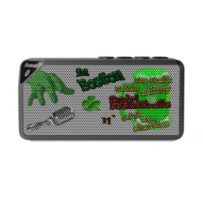 celtics logo - Jabba Bluetooth Speaker (light grey)