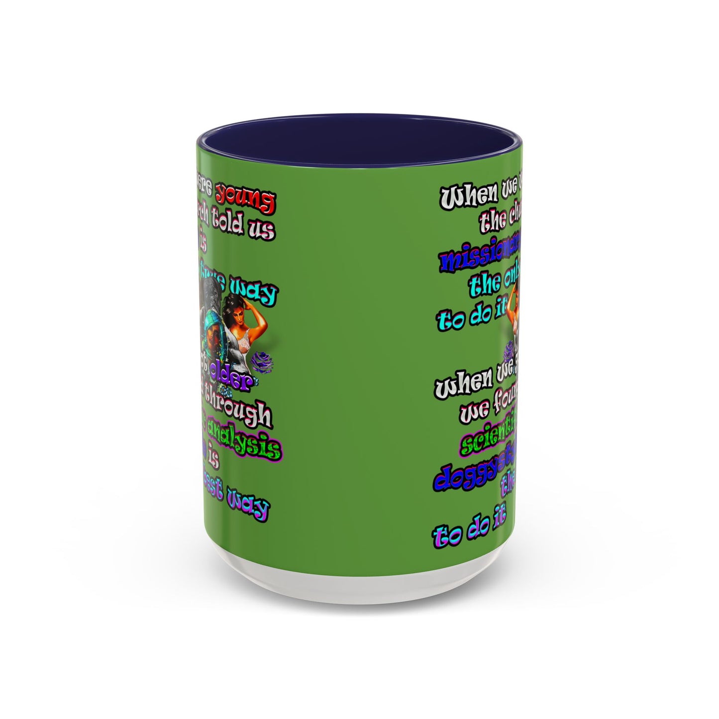 doggystyle - Accent Mug (green)