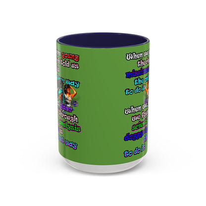 doggystyle - Accent Mug (green)