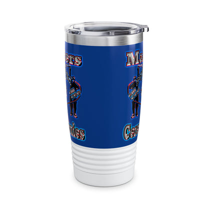 em cee squared - Ringneck Tumbler, 20oz (dark blue)