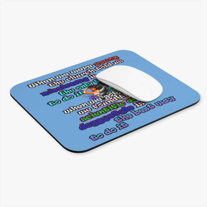 doggystyle - Mouse Pad (Rectangle) (light blue)