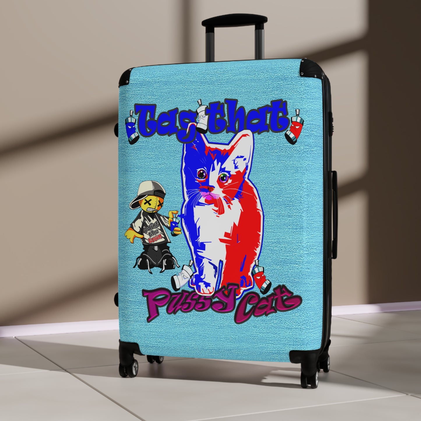 tag that - Suitcase (faded blue)