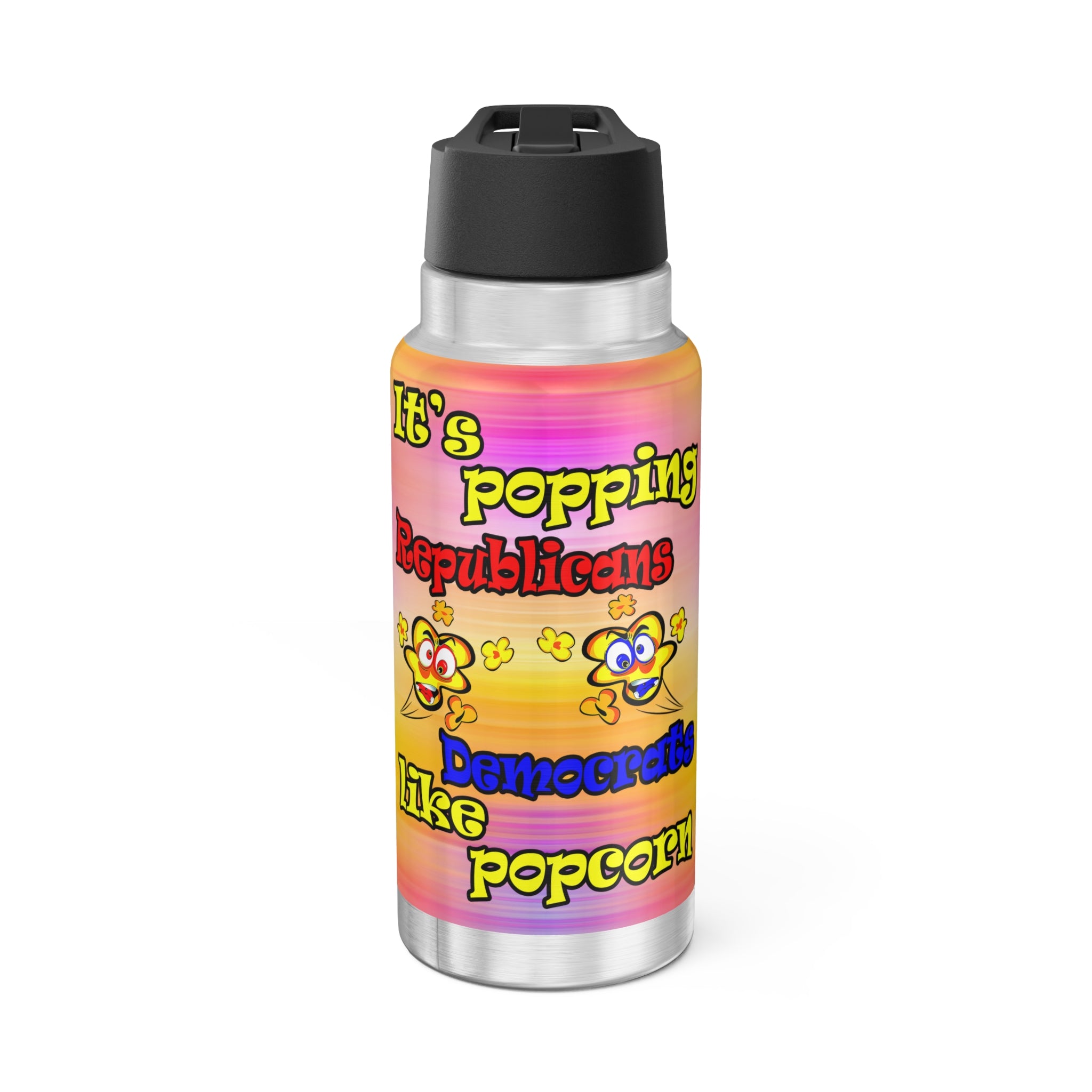 popping like popcorn - Gator Tumbler, 32oz  (color blur)