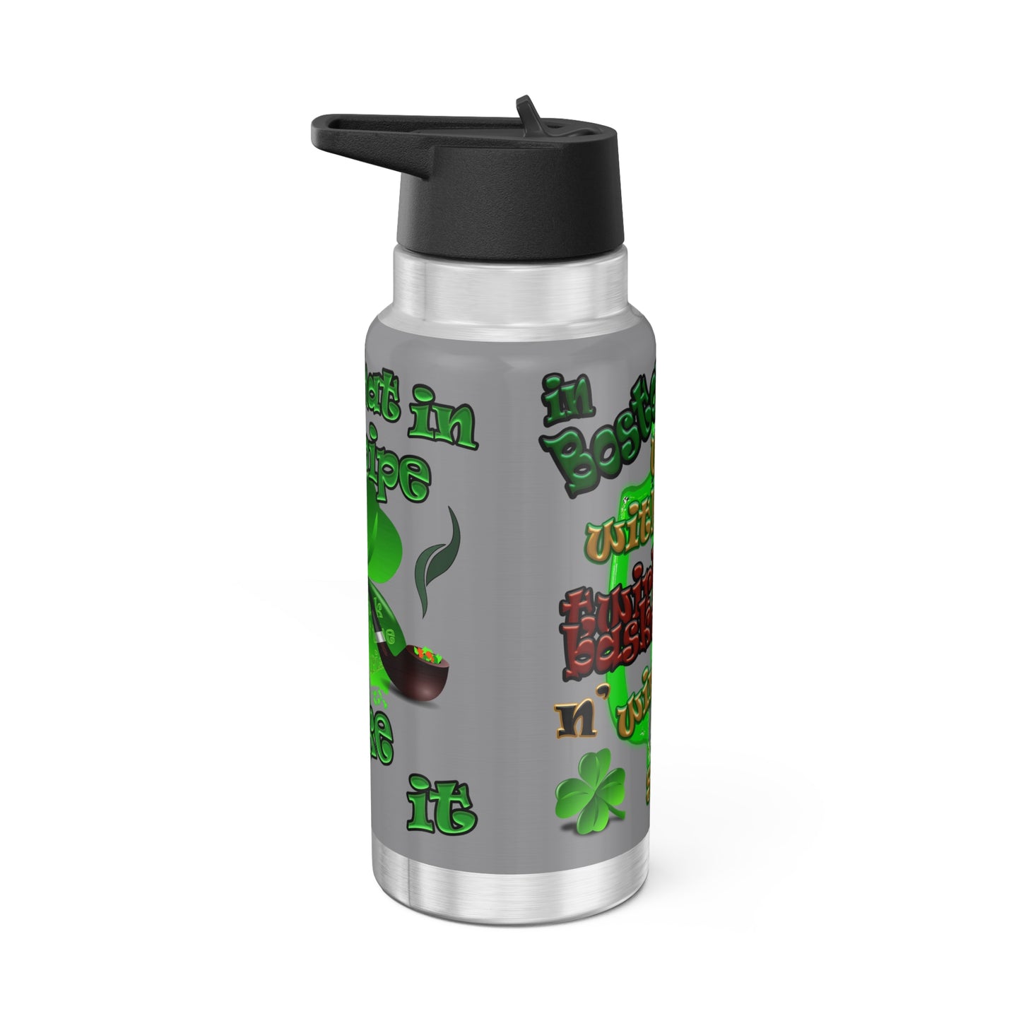 celtics logo - Gator Tumbler, 32oz (grey)
