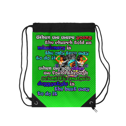 doggystyle - Drawstring Bag (logo green)