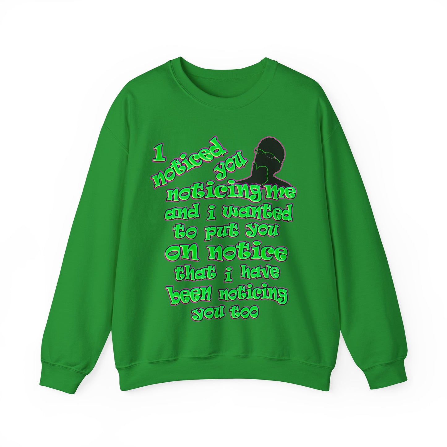 noticed you noticing - Unisex Heavy Blend™ Crewneck Sweatshirt