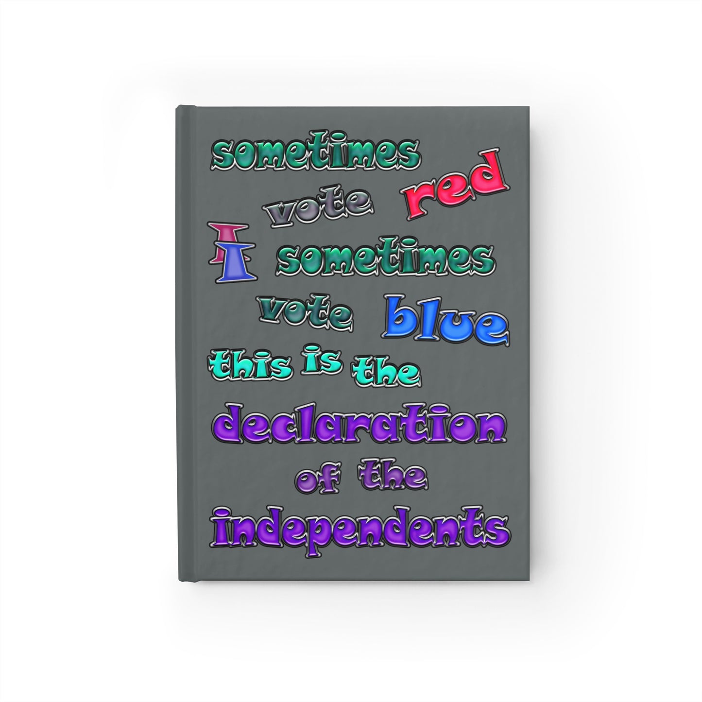 declaration of the independents - journal-blank (dark grey)