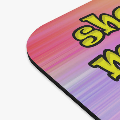 shoot the moon again - Mouse Pad (Rectangle) (color blur)