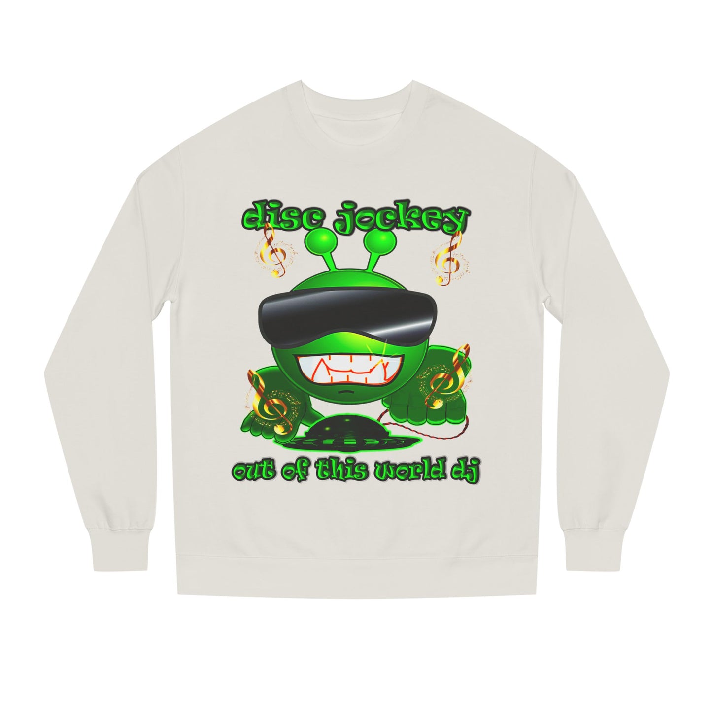 disc jockey - Unisex Crew Neck Sweatshirt