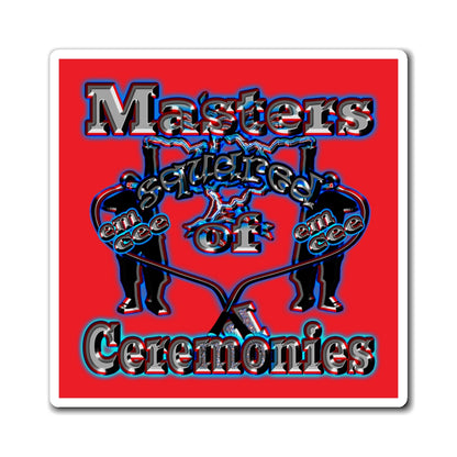 em cee squared - Magnets - (red)