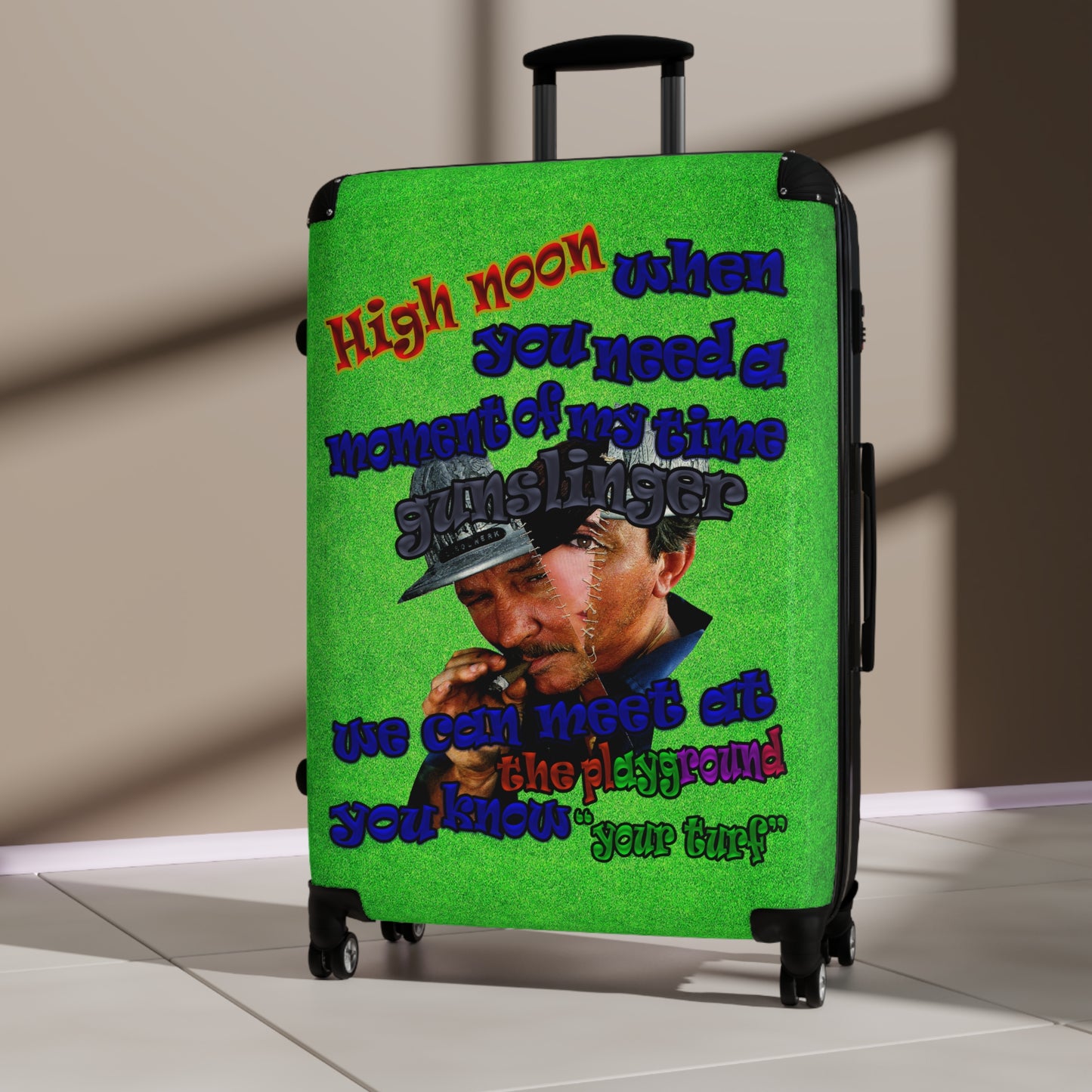 high noon - Suitcase (green turf)