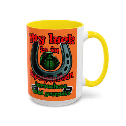 my luck - Accent Mug (crusta)