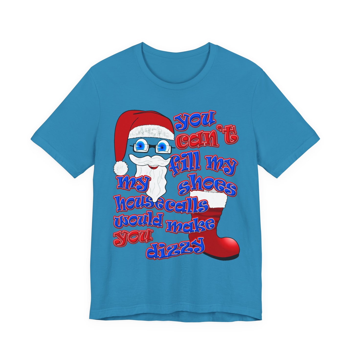 santa's shoes - Unisex Jersey Short Sleeve Tee