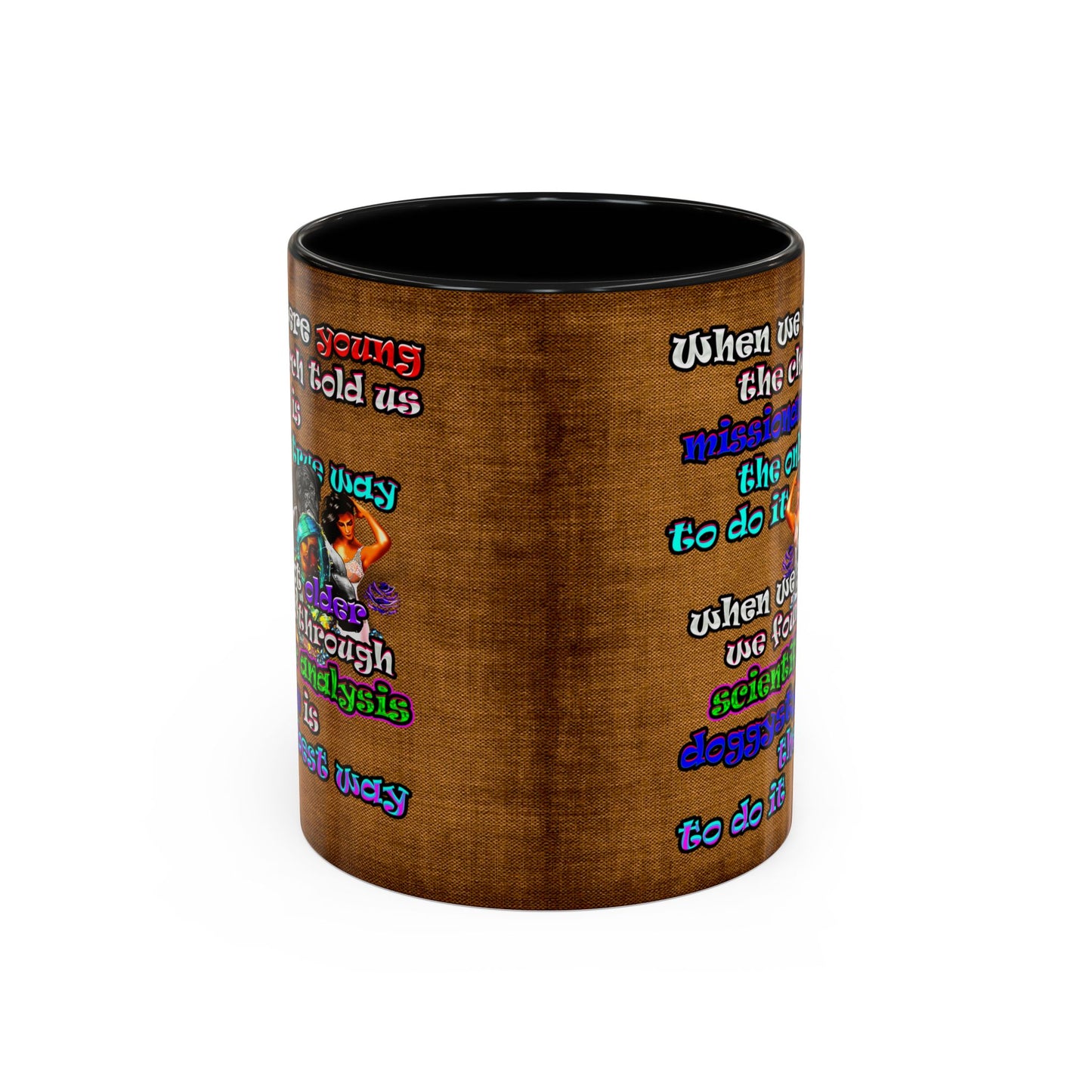 doggystyle - Accent Mug (brown papyrus)