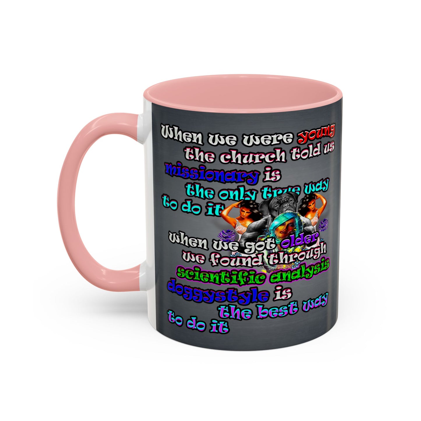 doggystyle - Accent Mug (grey-light grey)