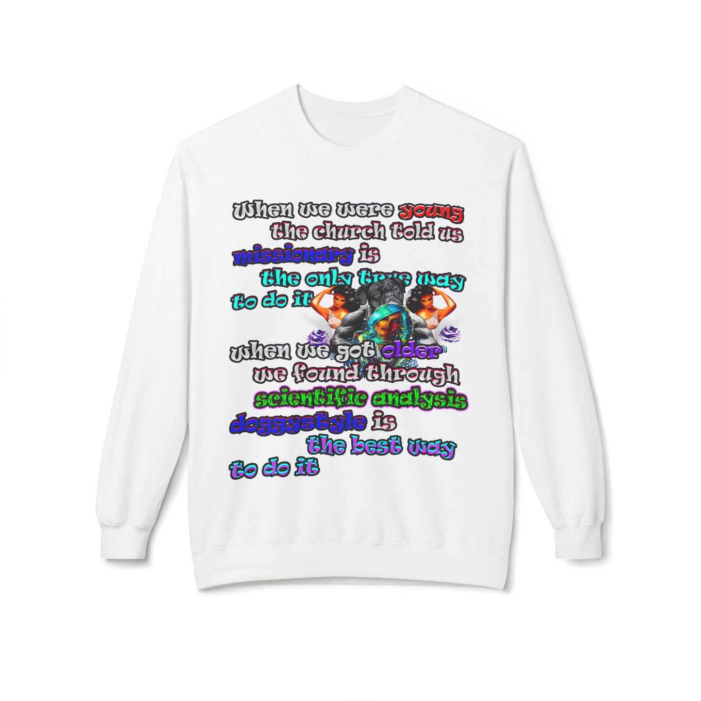 doggystyle - Unisex Midweight Softstyle Fleece Crewneck Sweatshirt