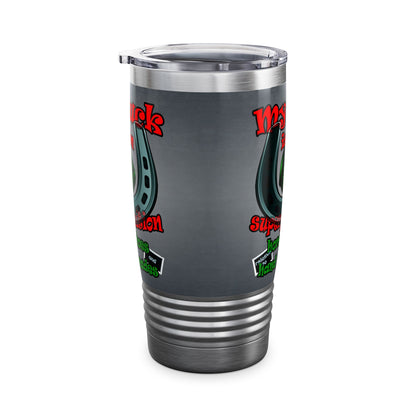 my luck - Ringneck Tumbler, 20oz (grey-light grey)