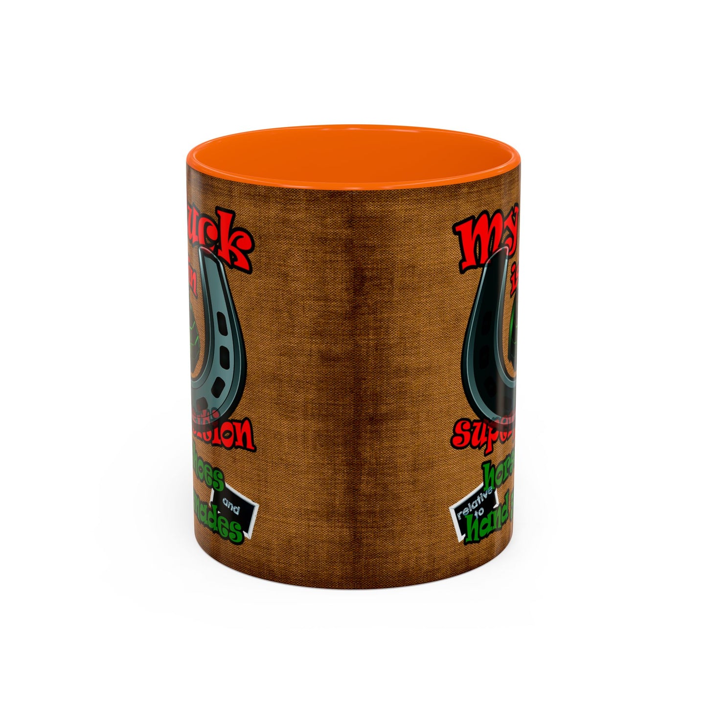 my luck - Accent Mug (brown papyrus)