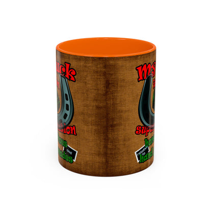 my luck - Accent Mug (brown papyrus)
