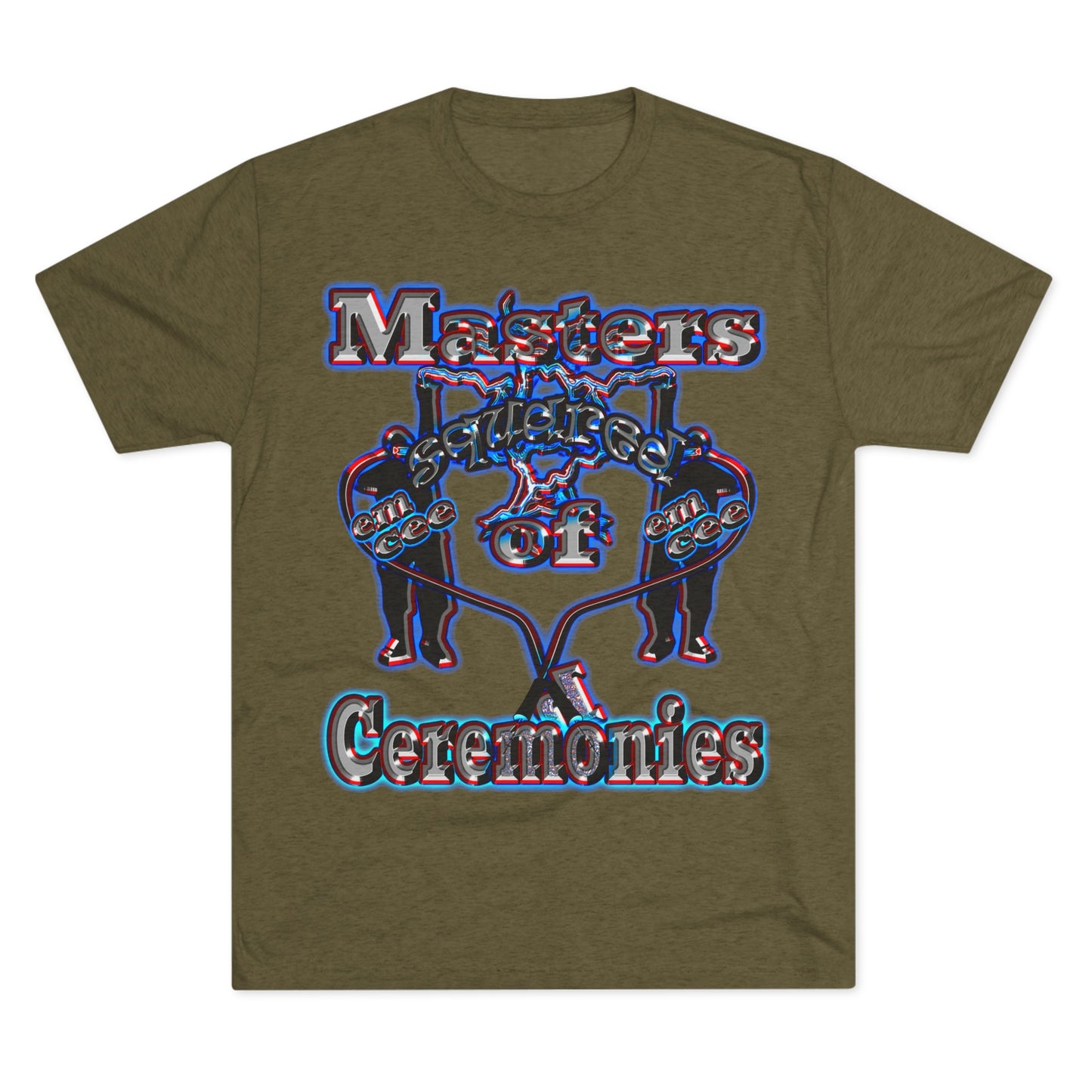 em cee squared - Unisex Tri-Blend Crew Tee