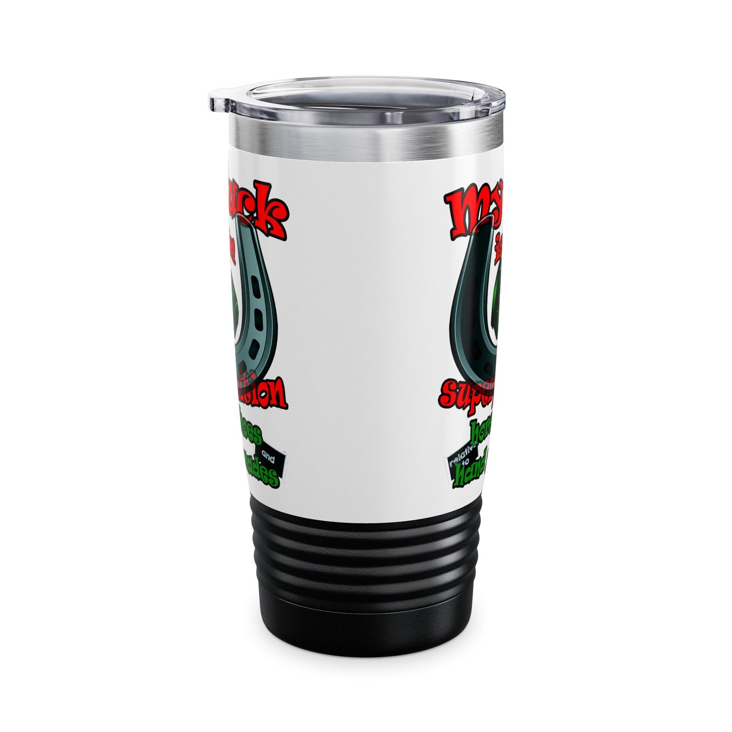 my luck - Ringneck Tumbler, 20oz (white)