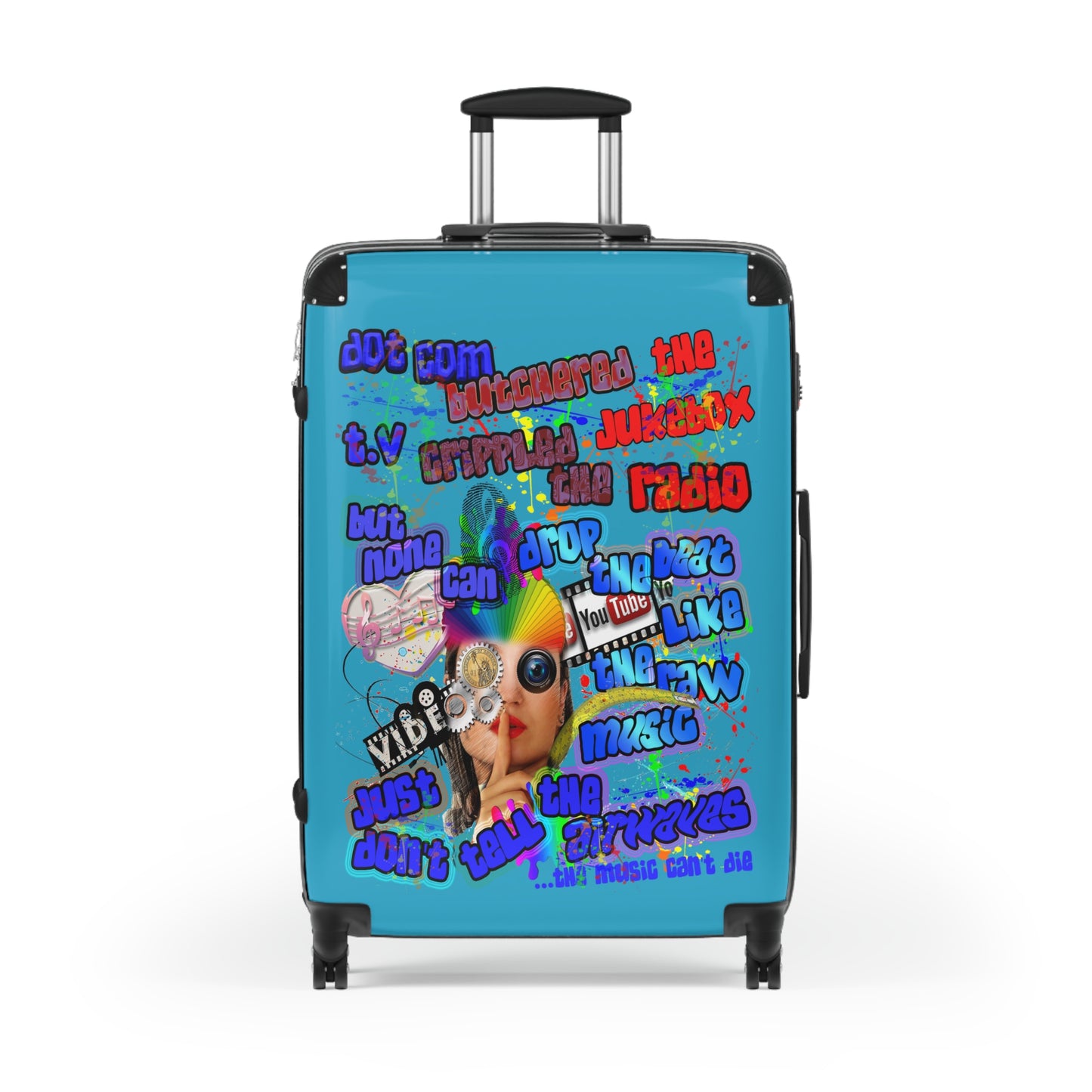 drop the beat - Suitcase (turquoise)