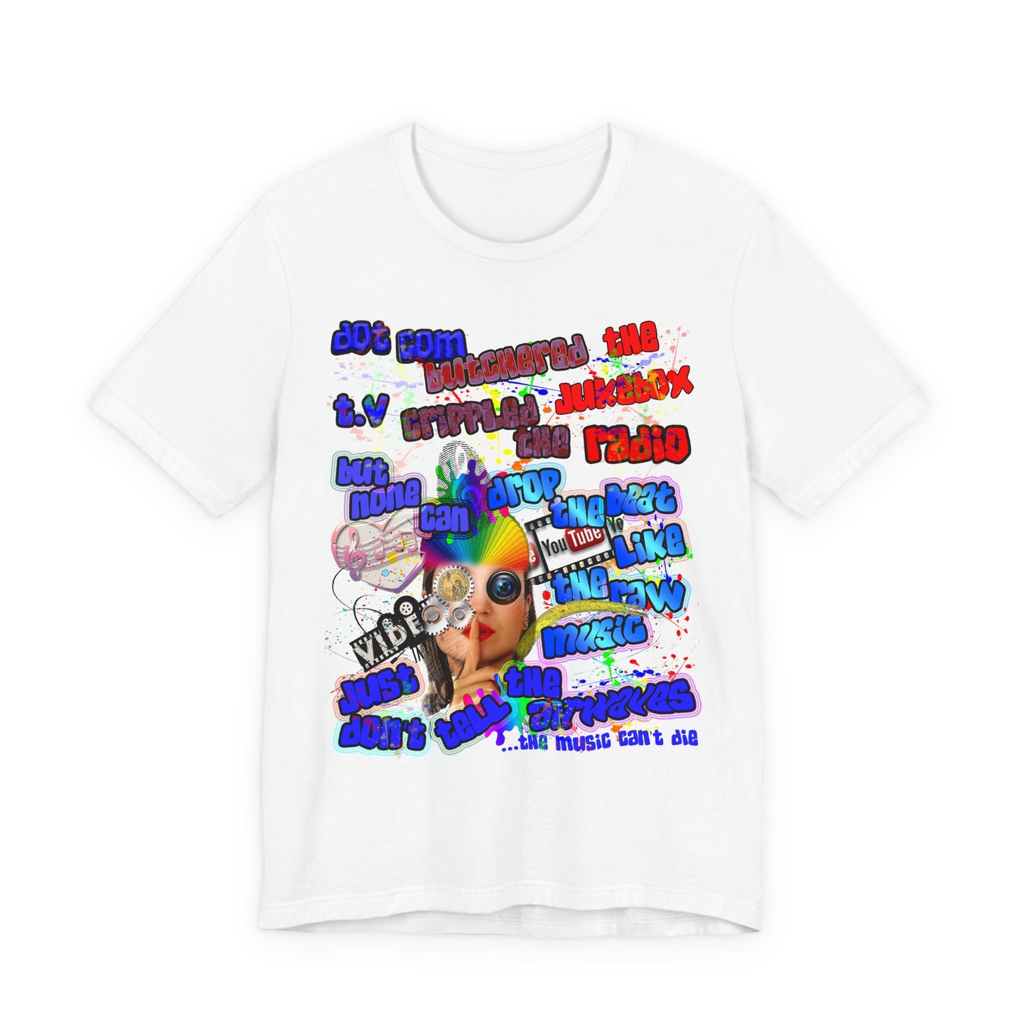 drop the beat - Unisex Jersey Short Sleeve Tee