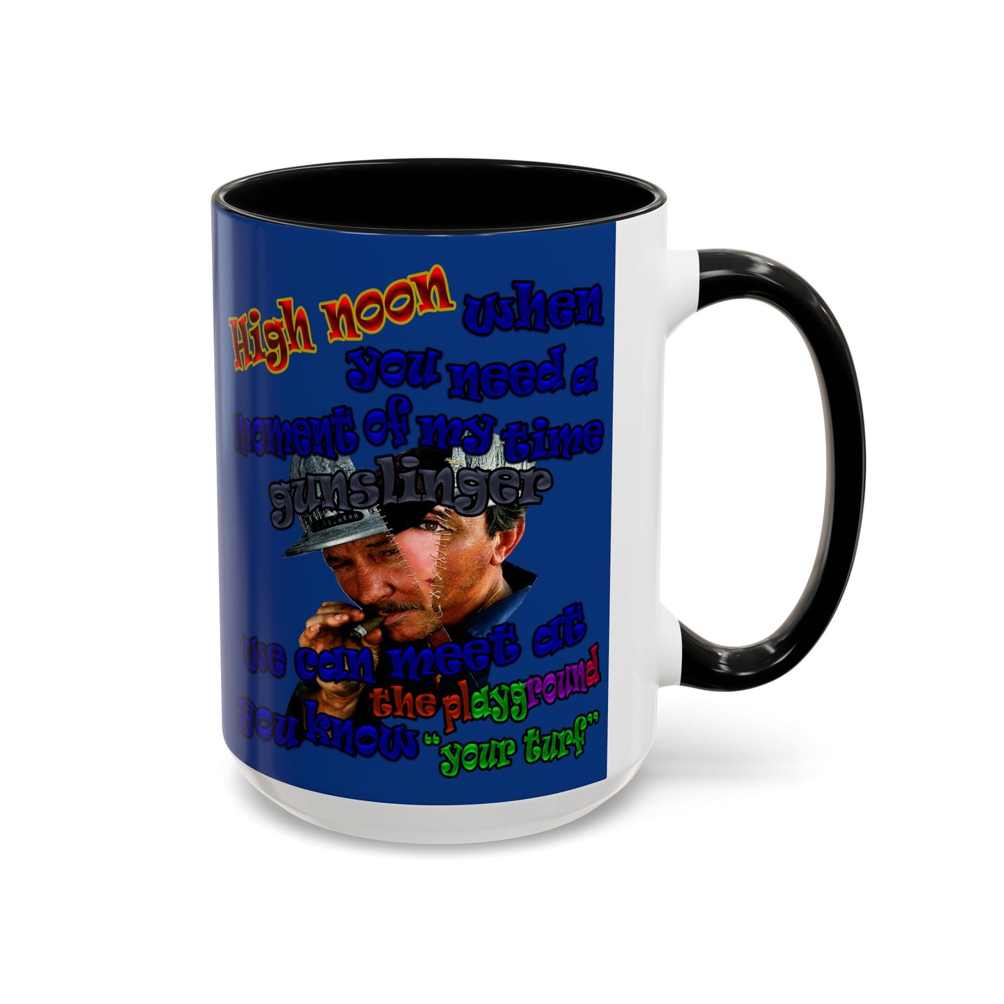 high noon - Accent Mug (dark blue)