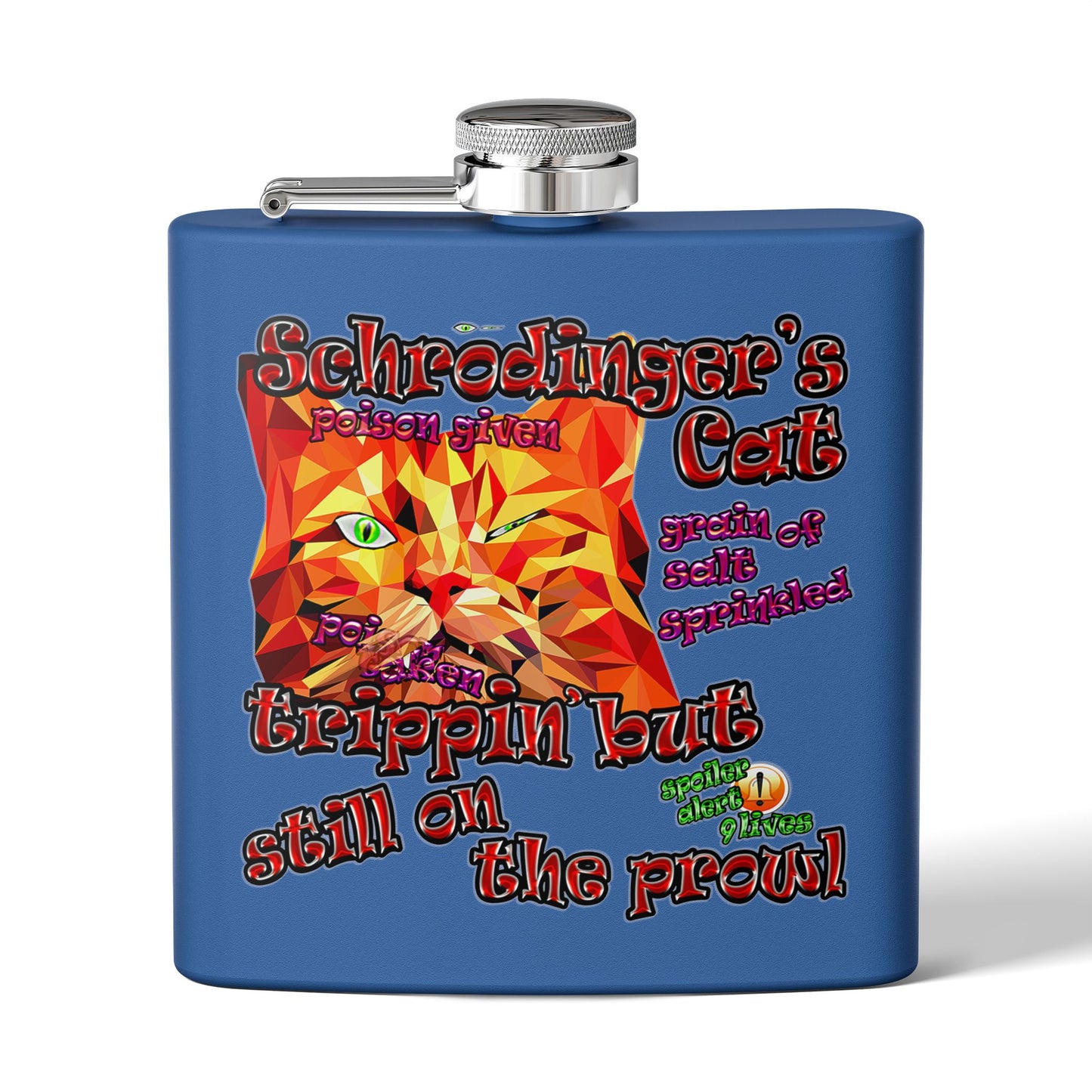 schrodinger's cat - Stainless Steel Flask