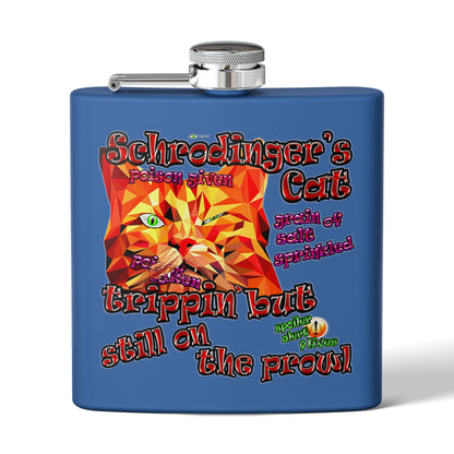 schrodinger's cat - Stainless Steel Flask