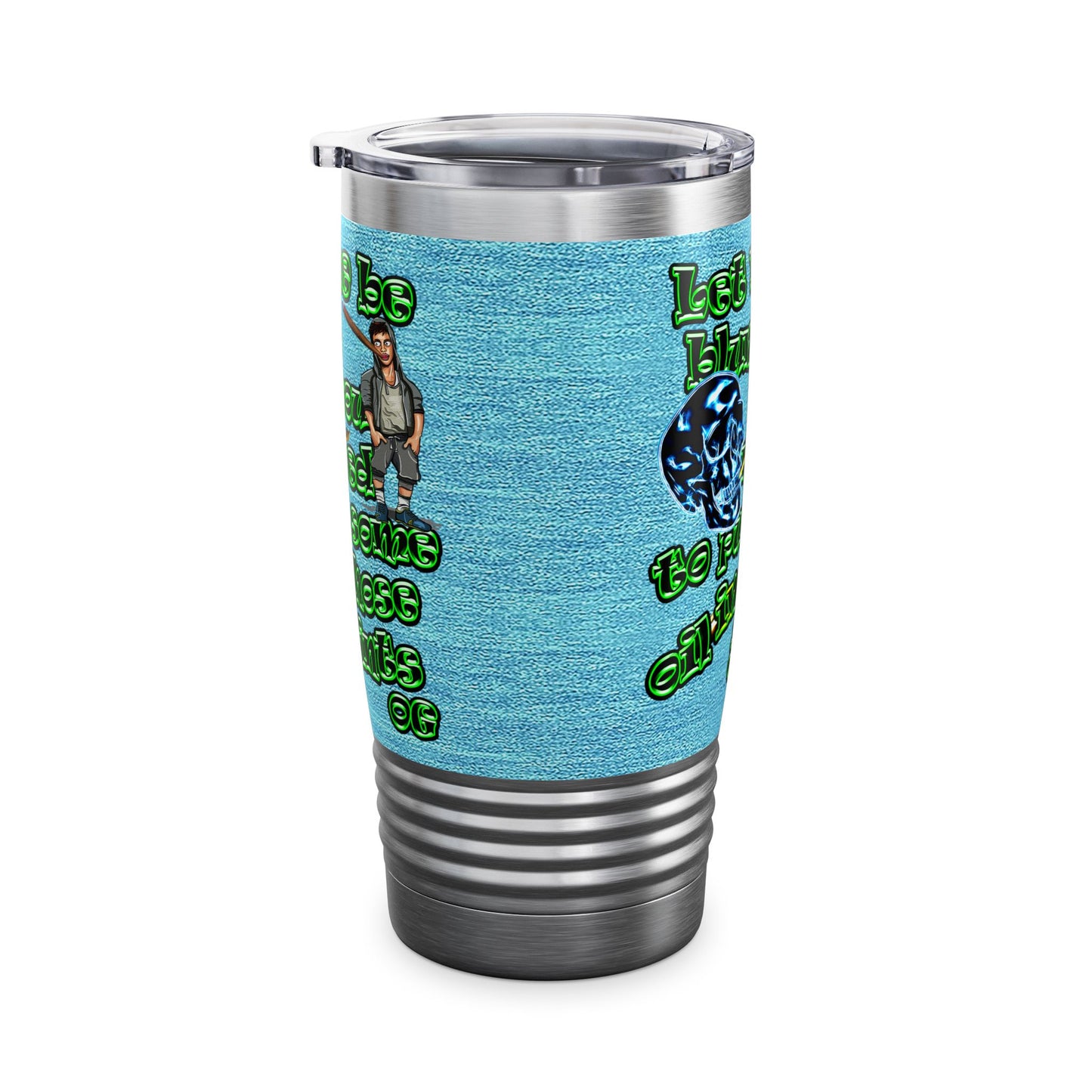 og - Ringneck Tumbler, 20oz (faded blue)