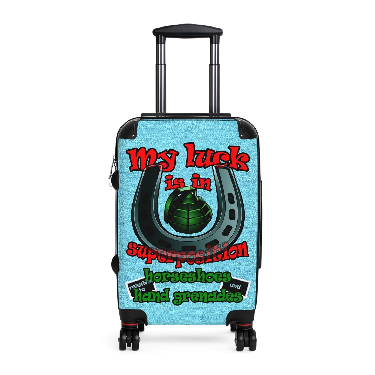 my luck - Suitcase (faded blue)