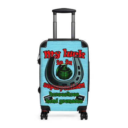 my luck - Suitcase (faded blue)