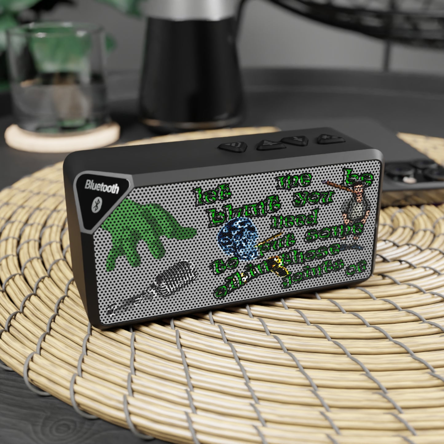 og - Jabba Bluetooth Speaker (light grey)