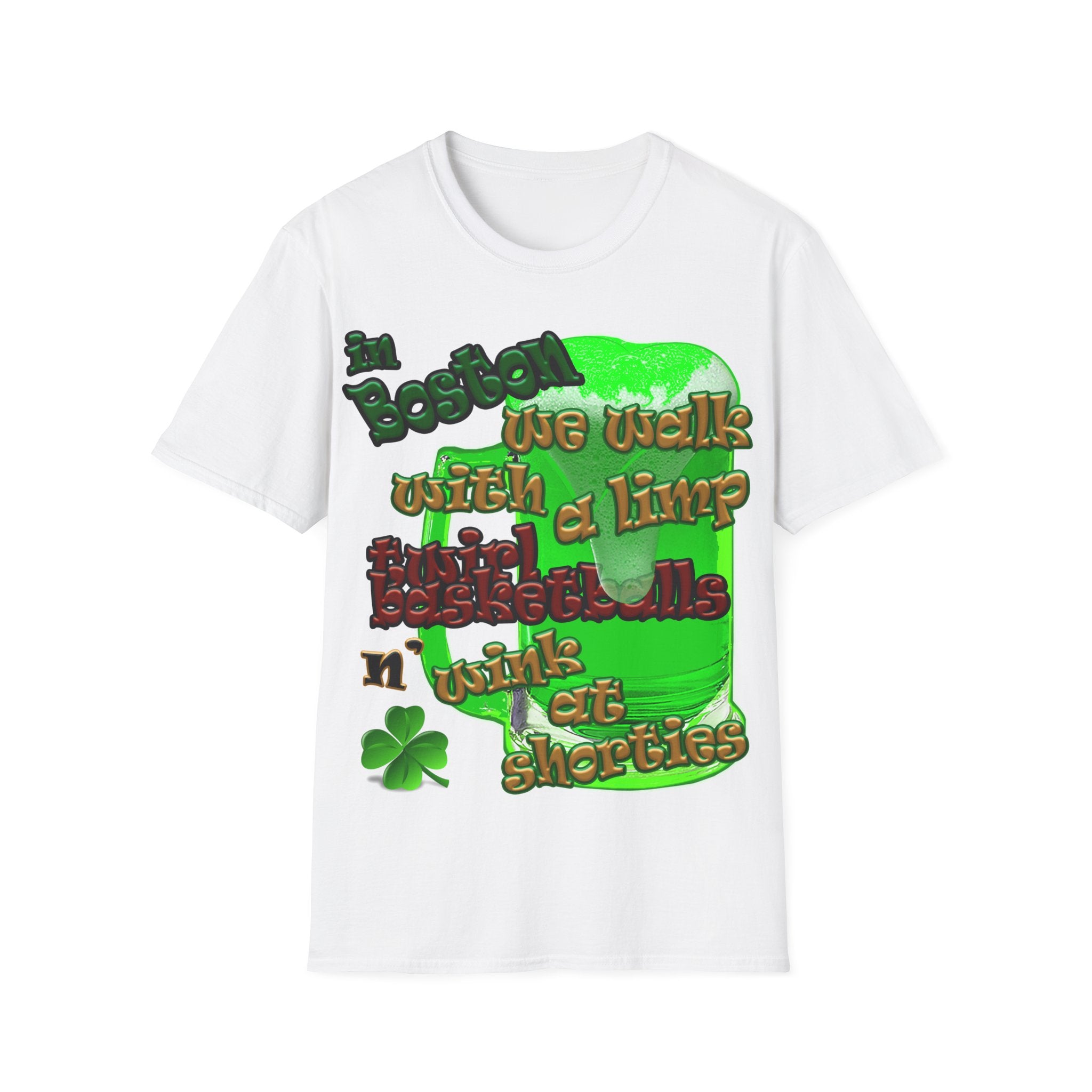 celtics logo - Unisex Softstyle T-Shirt