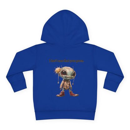 I don't care that your grey - Toddler Pullover Fleece Hoodie