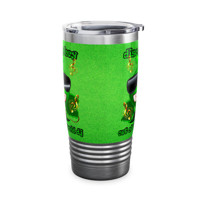 disc jockey - Ringneck Tumbler, 20oz (green turf)