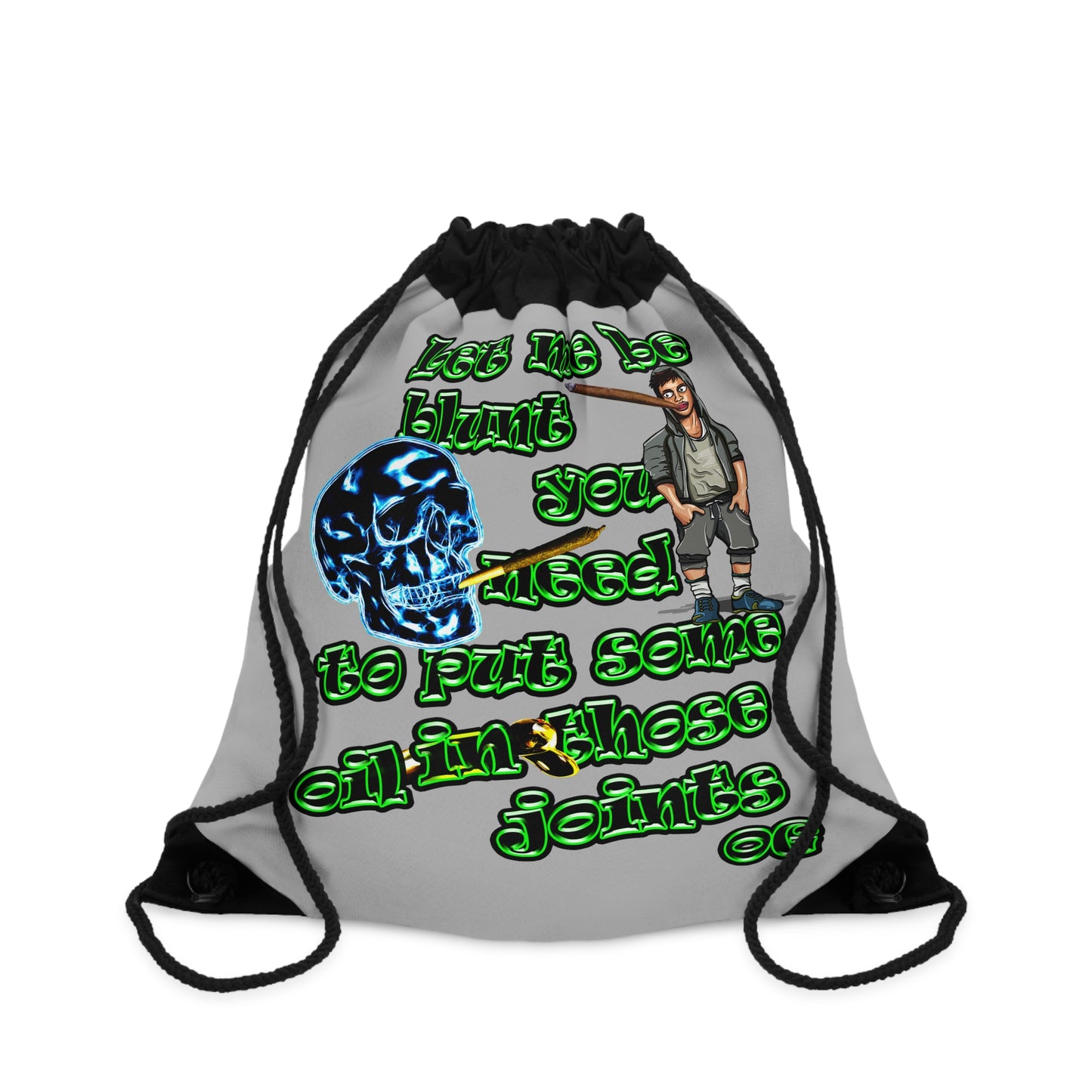 og - Drawstring Bag (light grey)