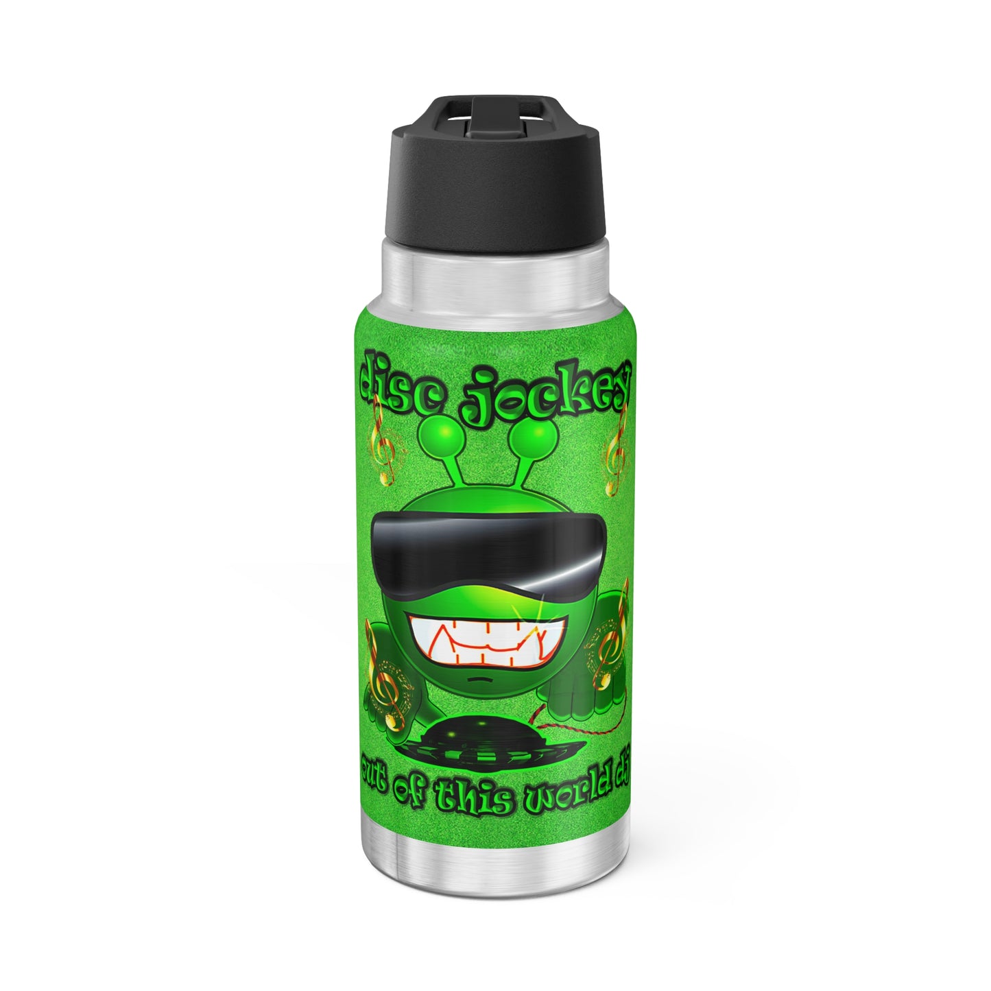 disc jockey - Gator Tumbler, 32oz (green turf)