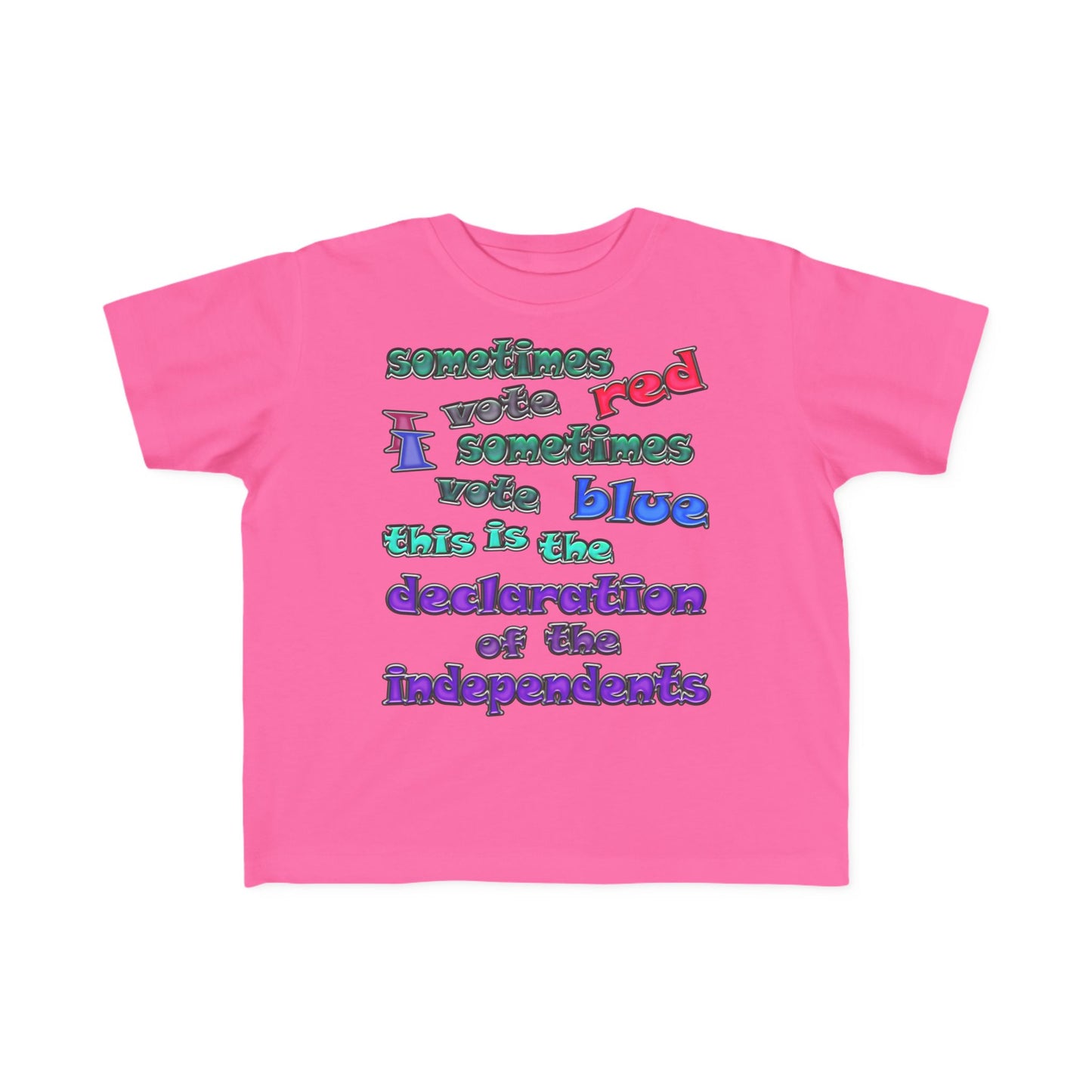 irrelevant - Toddler's Fine Jersey Tee