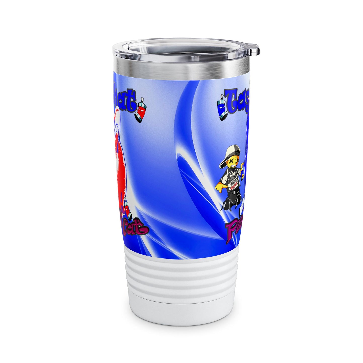 tag that - Ringneck Tumbler, 20oz (blue-white wave)