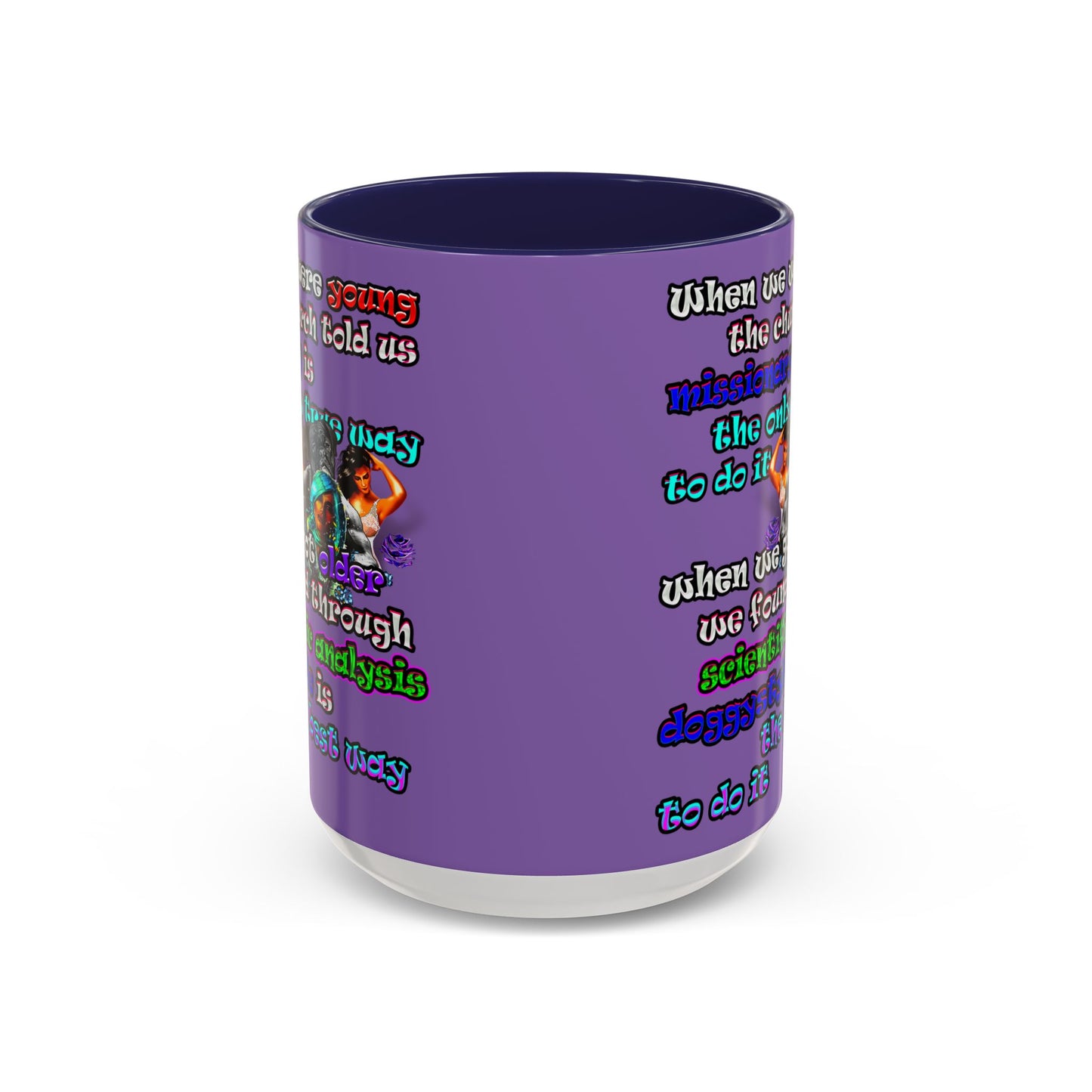 doggystyle - Accent Mug (light purple)