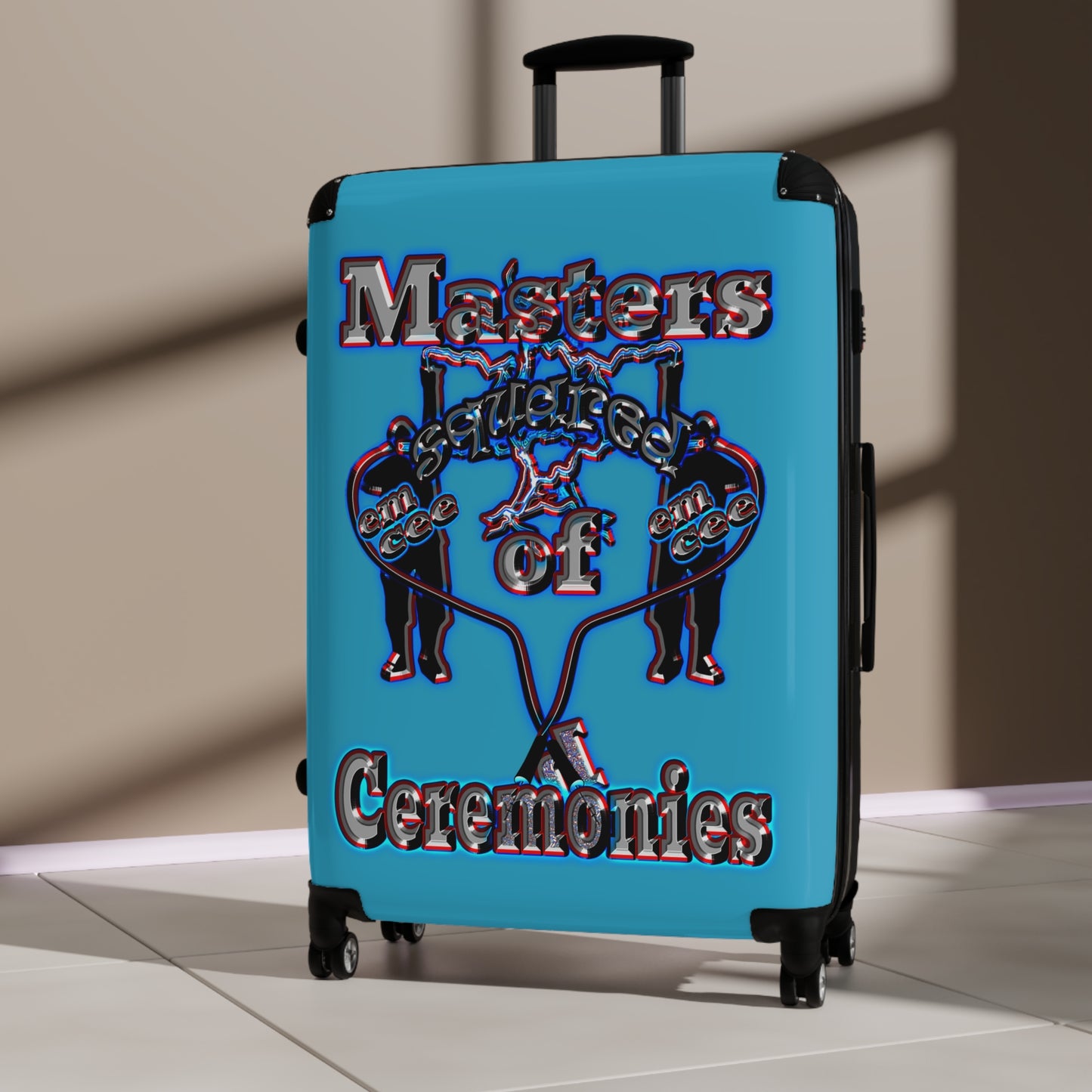 em cee squared - Suitcase (turquoise)