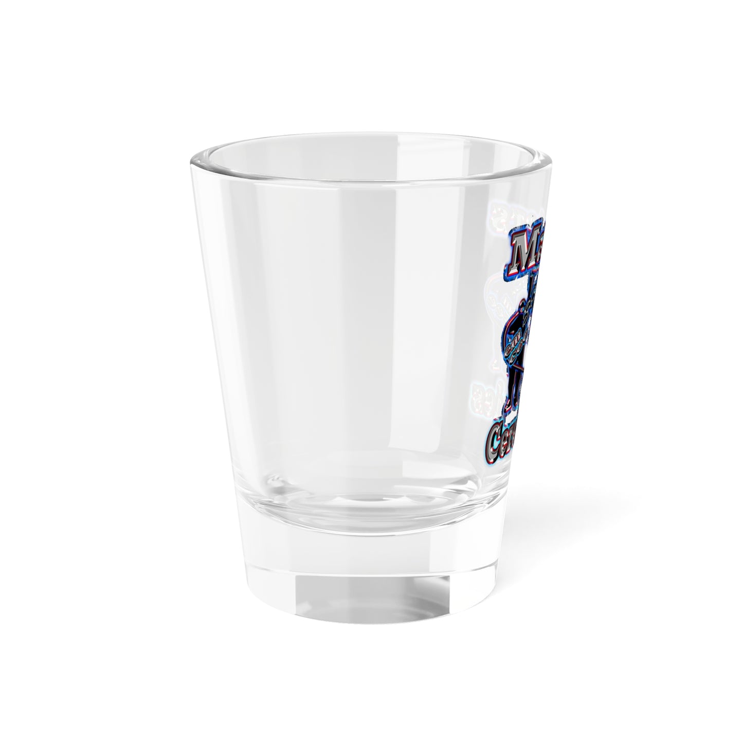 em cee squared - Shot Glass