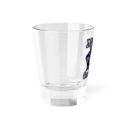 em cee squared - Shot Glass