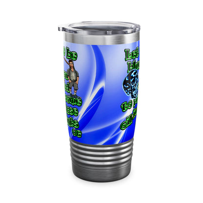 og - Ringneck Tumbler, 20oz (blue-white wave)