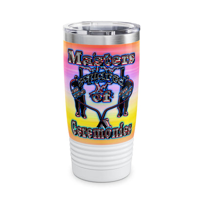 em cee squared - Ringneck Tumbler, 20oz (color blur)
