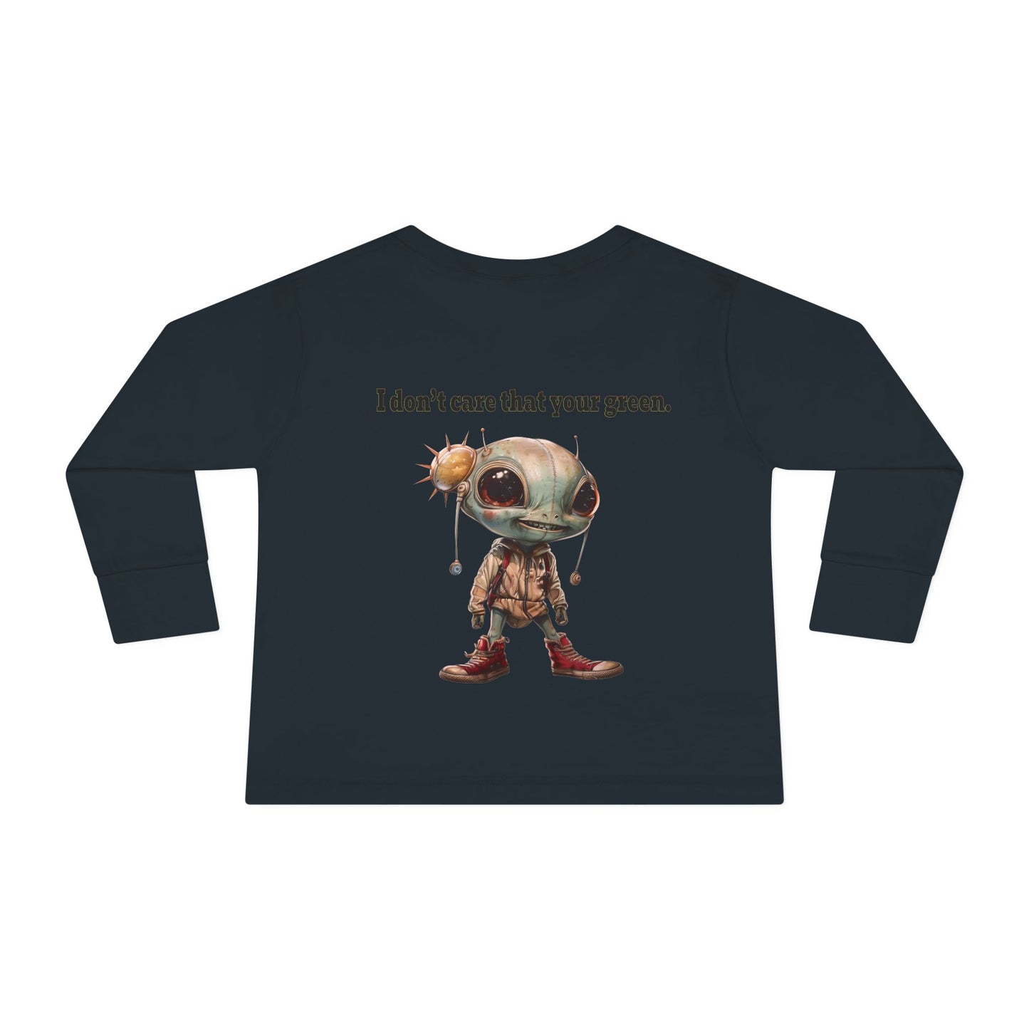 I don't care that your grey - Toddler Long Sleeve Tee